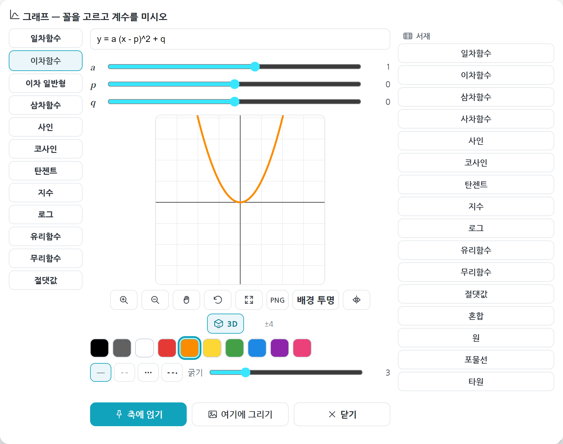 그래프 창