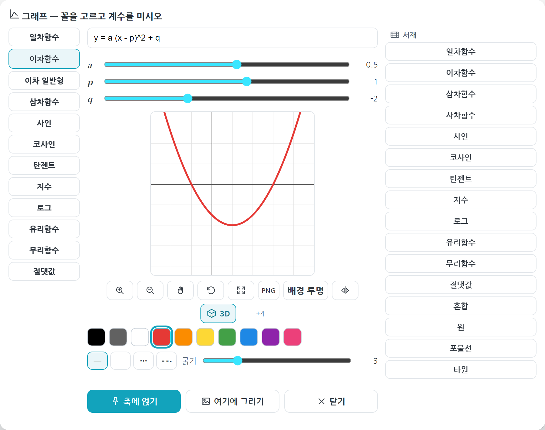 그래프 창